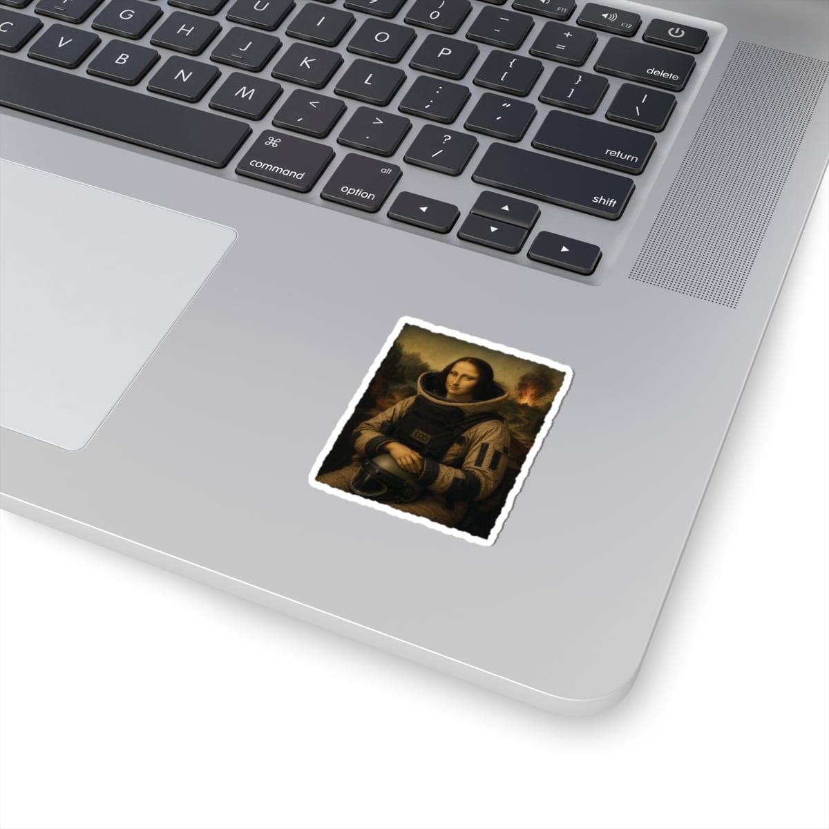 K-Factor Supply Co Mona Lisa Bomb Suit Sticker