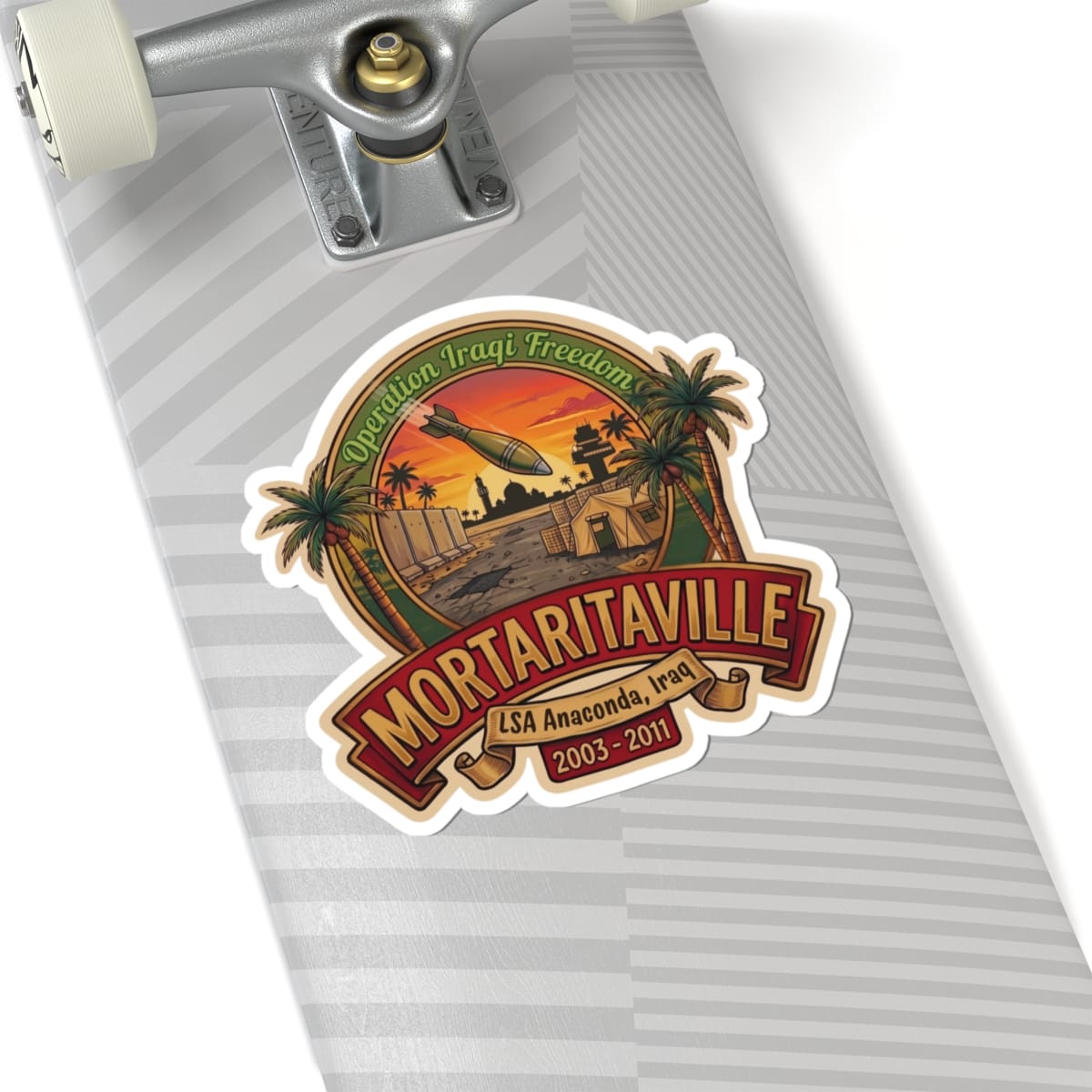 K-Factor Supply Co Mortaritaville Mk 1 Mod 1 (LSAA) Sticker