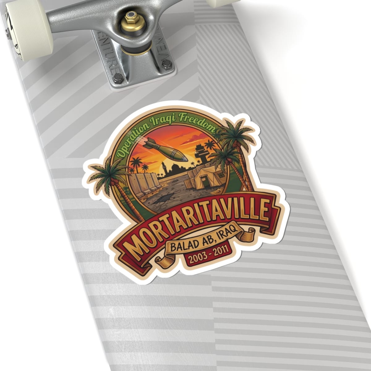 K-Factor Supply Co Mortaritaville Mk 1 Sticker