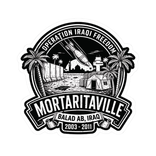 K-Factor Supply Co Mortaritaville Mk 2 Sticker 2" × 2"