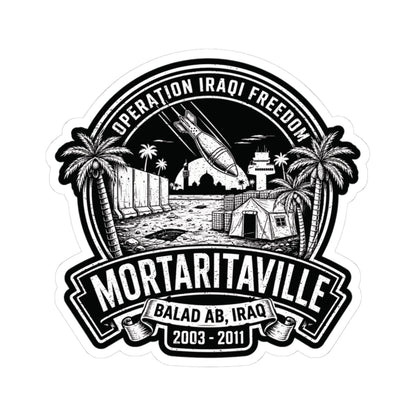 K-Factor Supply Co Mortaritaville Mk 2 Sticker 3" × 3"