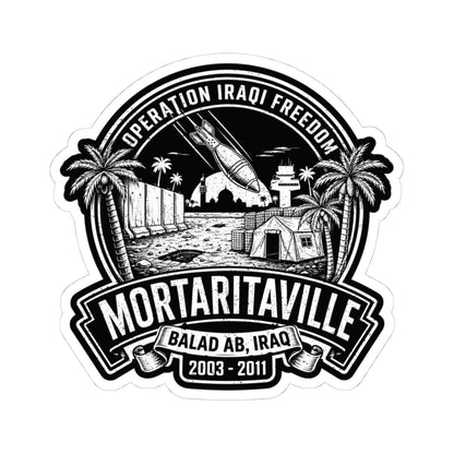 K-Factor Supply Co Mortaritaville Mk 2 Sticker 4" × 4"