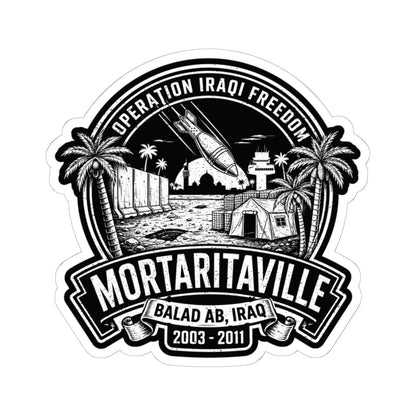 K-Factor Supply Co Mortaritaville Mk 2 Sticker 6" × 6"