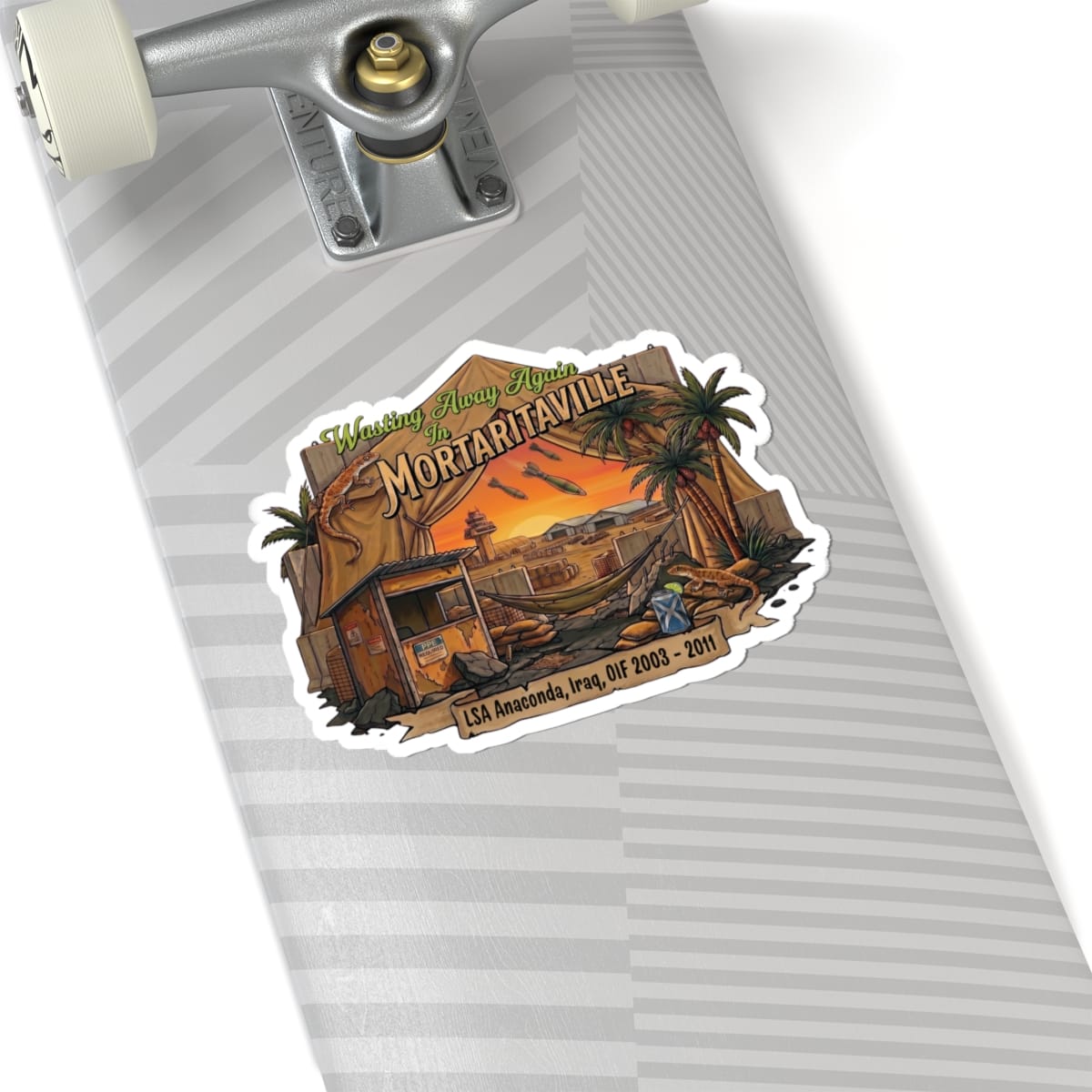 K-Factor Supply Co Mortaritaville - Wasting Away (Mod 1 - LSAA) Sticker