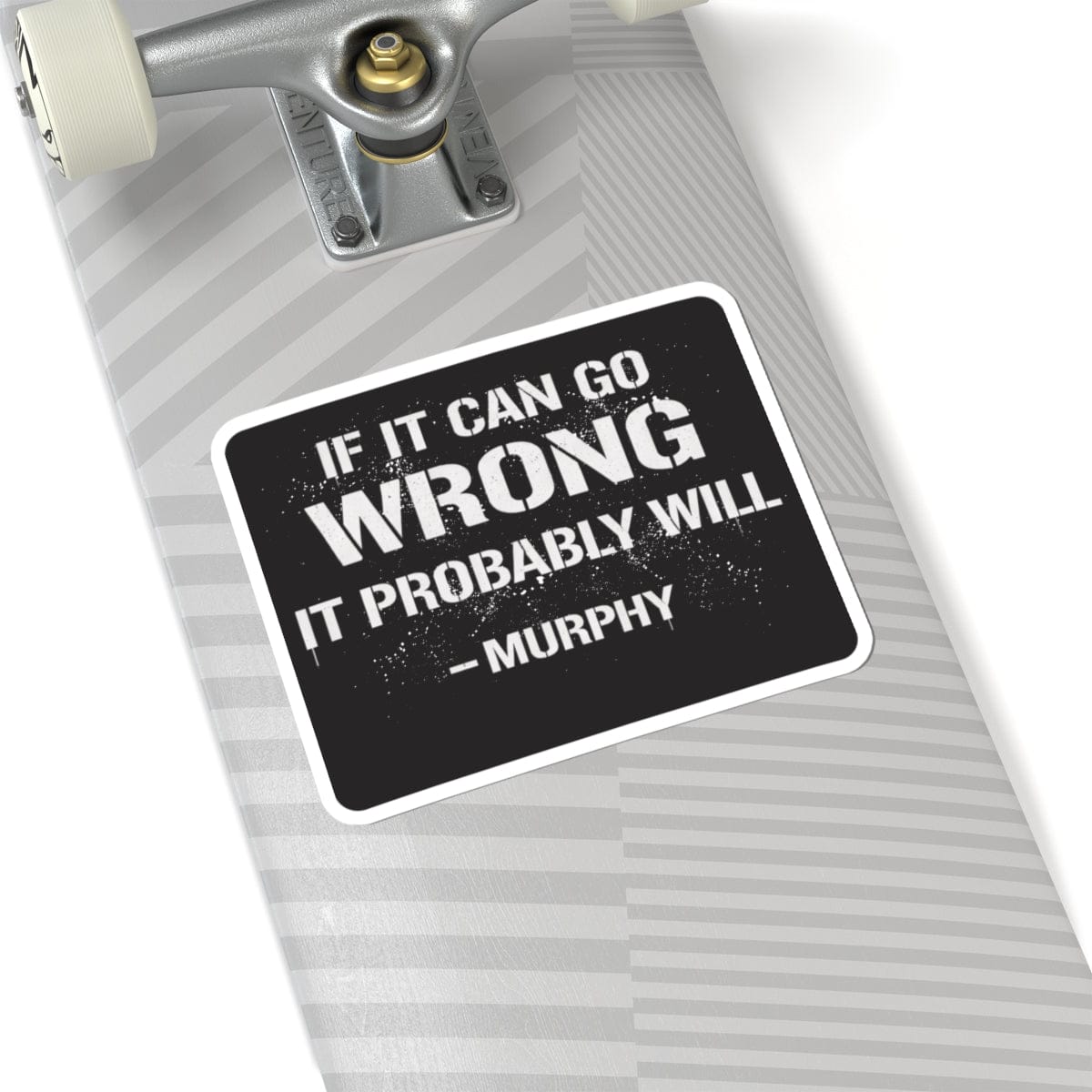 K-Factor Supply Co Murphy's Law Sticker