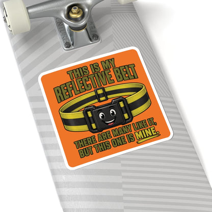 K-Factor Supply Co My Reflective Belt Sticker