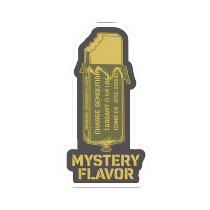 K-Factor Supply Co Mystery Flavor Sticker 2" × 2"