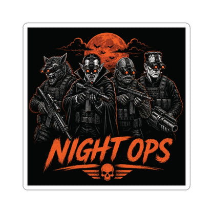 K-Factor Supply Co Night Ops Sticker 2" × 2"