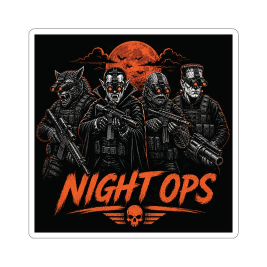 K-Factor Supply Co Night Ops Sticker 2" × 2"