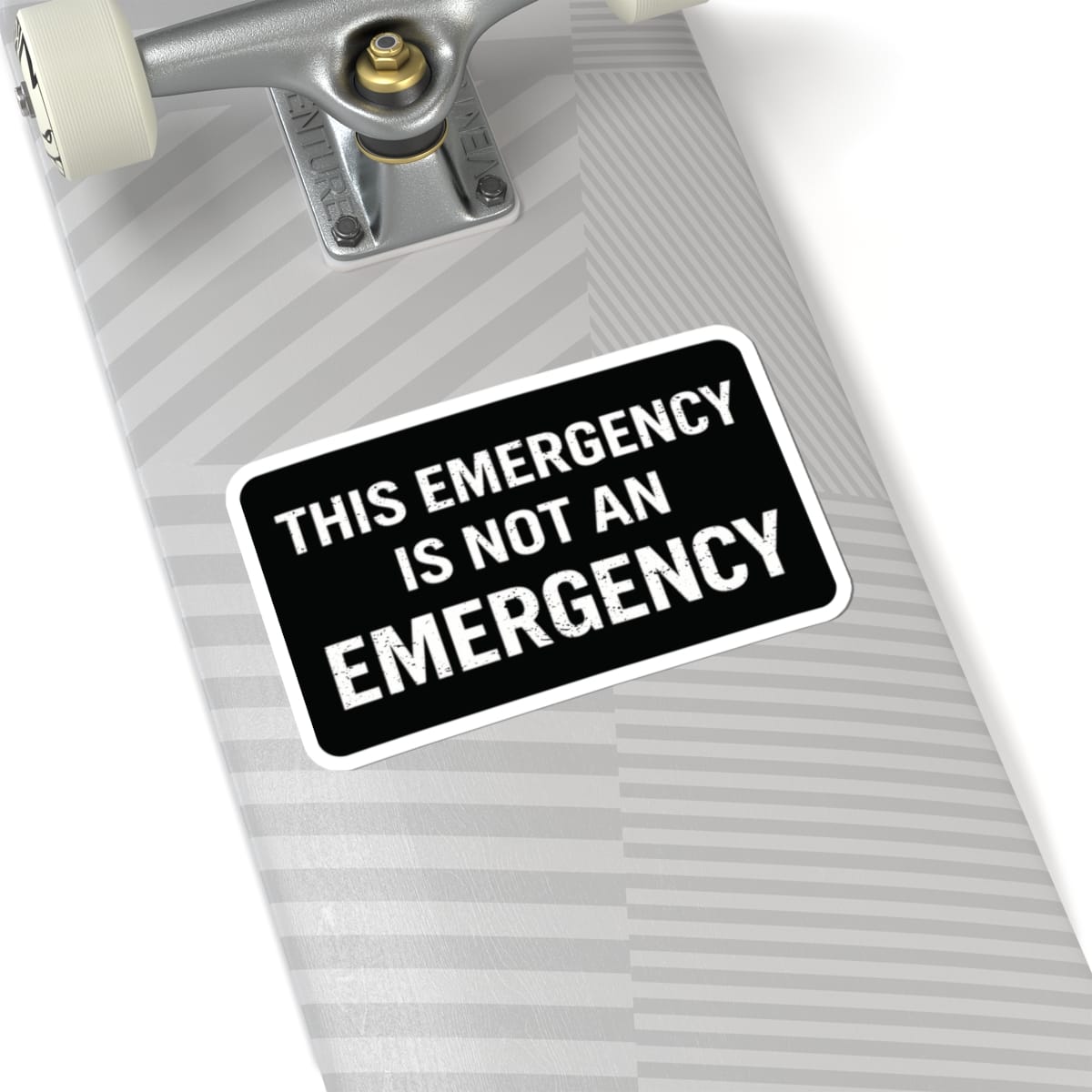 K-Factor Supply Co Not an Emergency Sticker