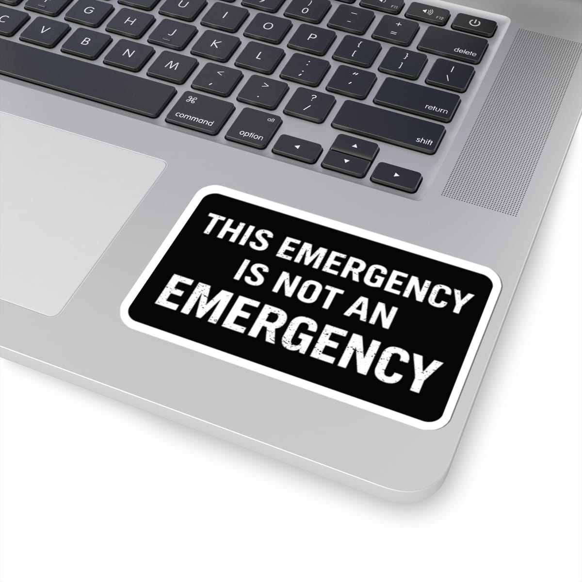 K-Factor Supply Co Not an Emergency Sticker