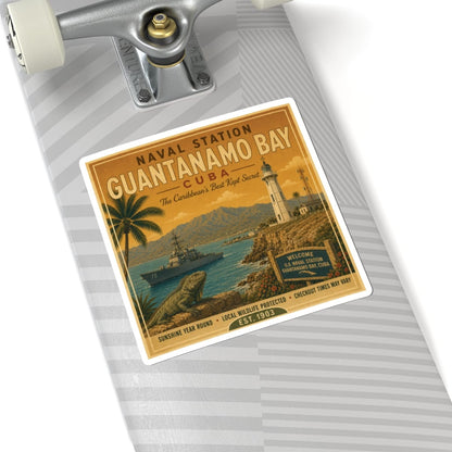 K-Factor Supply Co NSGB Cuba Travel Sticker