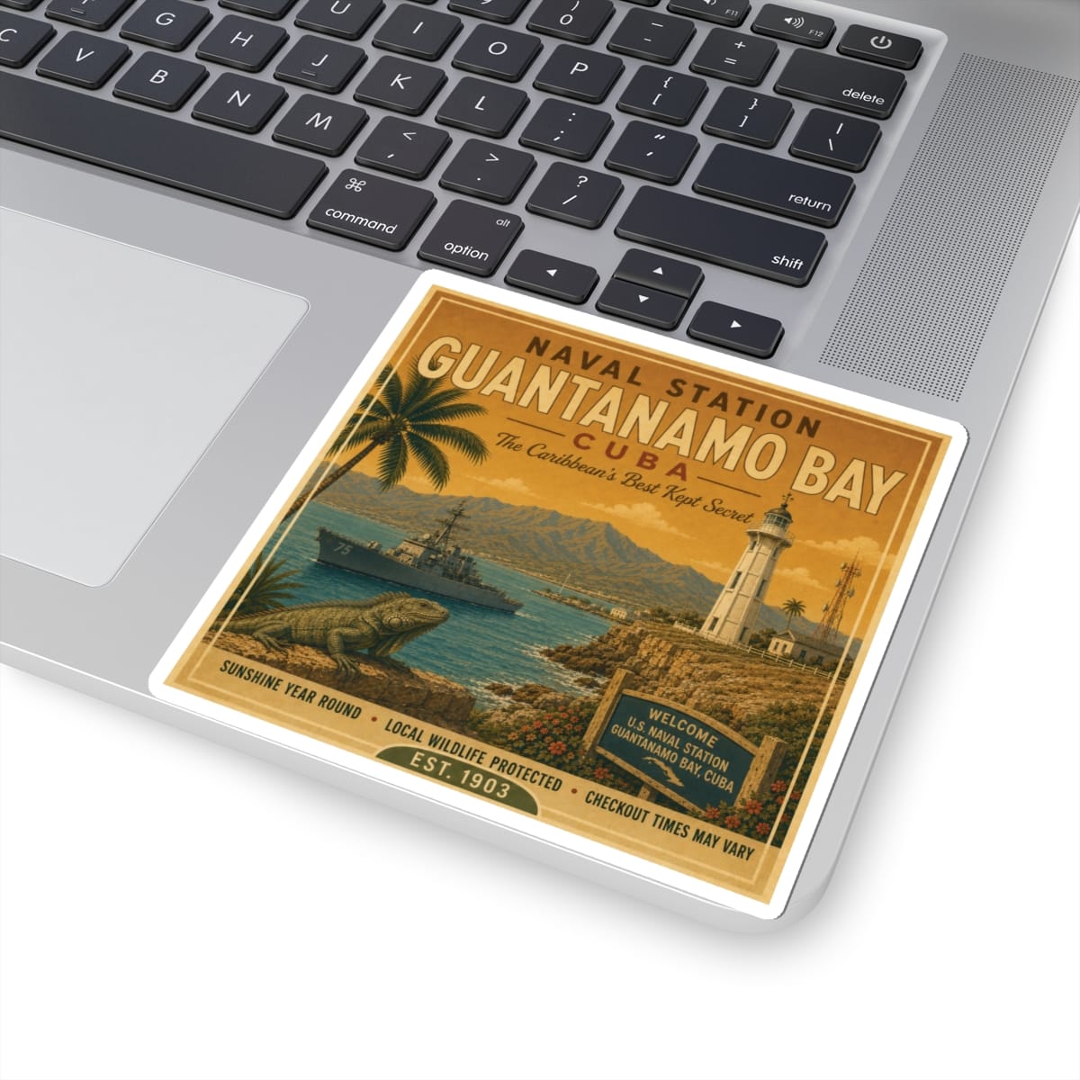 K-Factor Supply Co NSGB Cuba Travel Sticker
