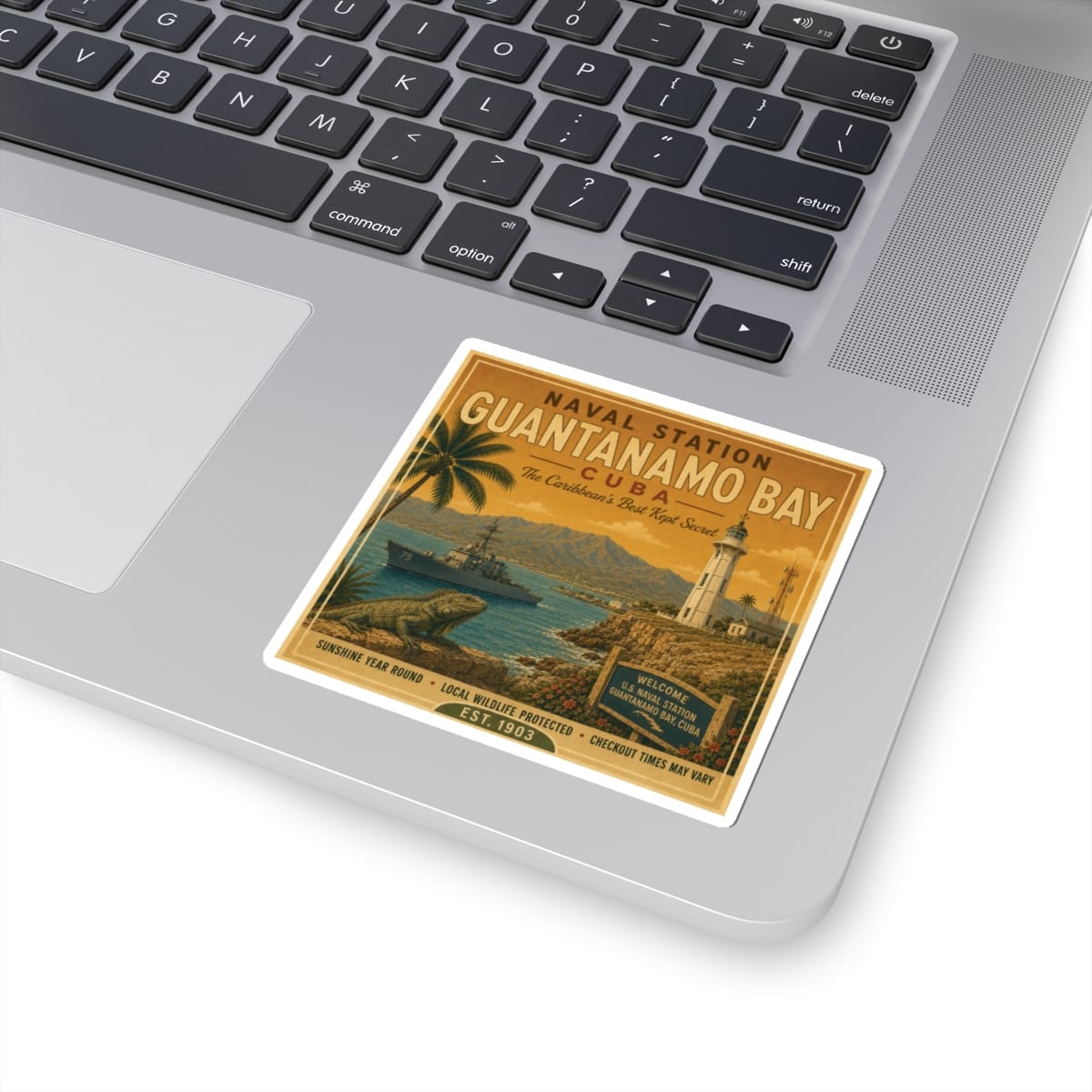 K-Factor Supply Co NSGB Cuba Travel Sticker