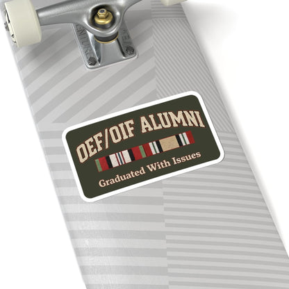 K-Factor Supply Co OEF OEF Alumni MK 1 Sticker