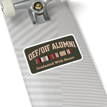 K-Factor Supply Co OEF OEF Alumni MK 2 Sticker