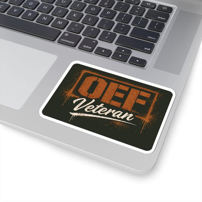 K-Factor Supply Co OEF Veteran Sticker