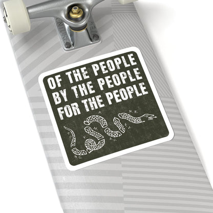 K-Factor Supply Co Of, By, and For the People Sticker