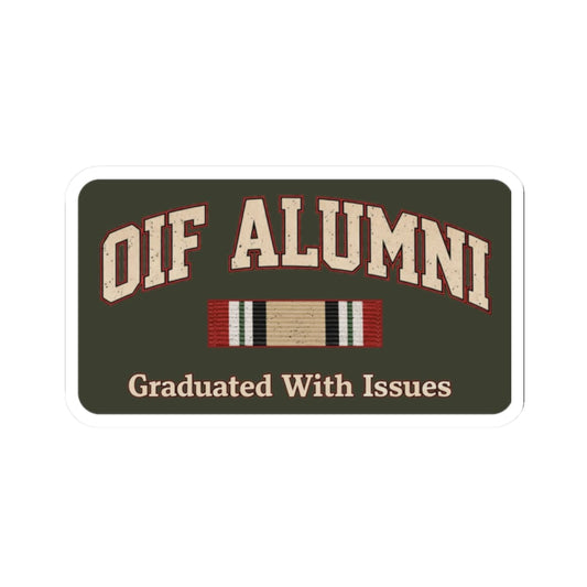 K-Factor Supply Co OIF Alumni MK 1 Sticker 2" × 2"