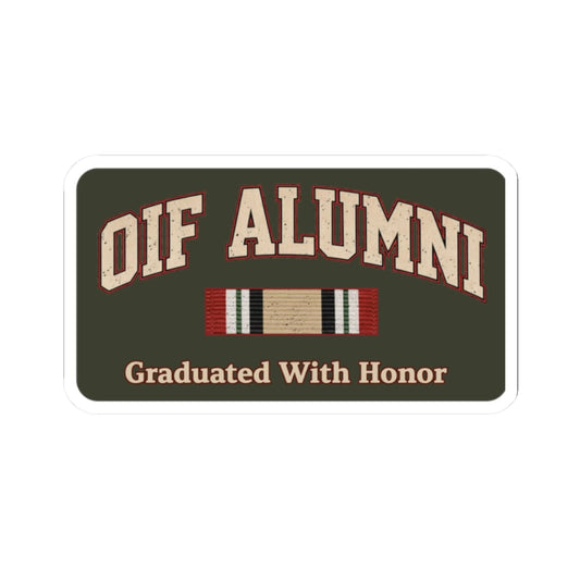K-Factor Supply Co OIF Alumni MK 2 Sticker 2" × 2"