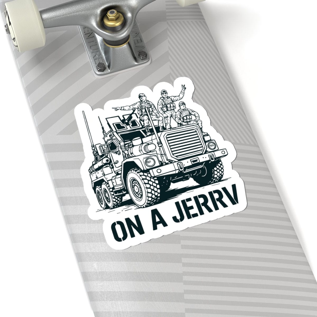 K-Factor Supply Co On a JERRV Sticker