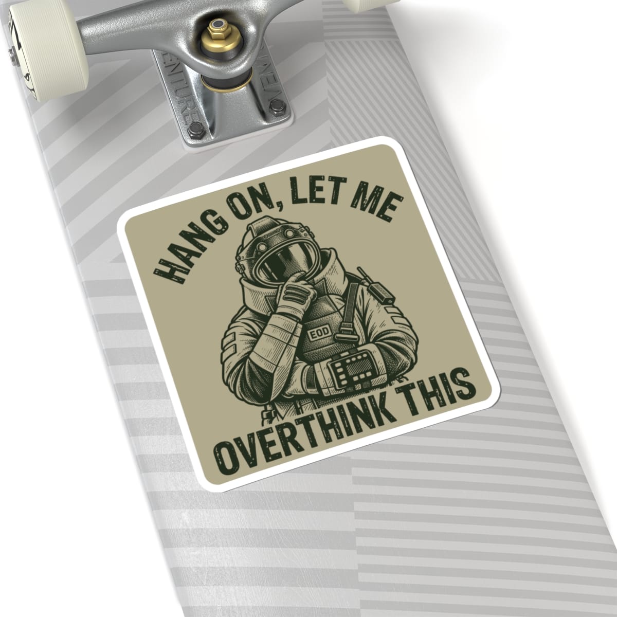 K-Factor Supply Co Overthinking It Sticker
