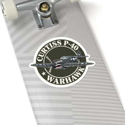 K-Factor Supply Co P-40 Warhawk Sticker