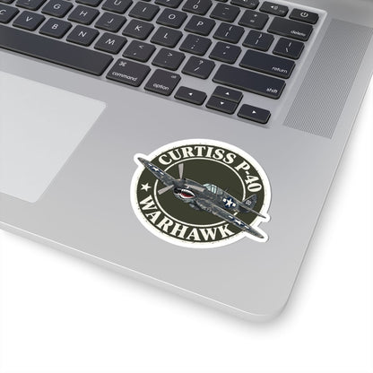 K-Factor Supply Co P-40 Warhawk Sticker