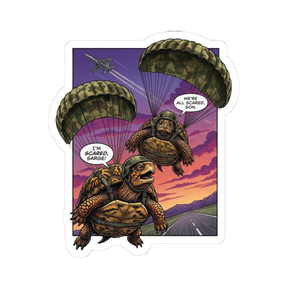K-Factor Supply Co Para-Terrapins Mk 2 Sticker 3" × 3"