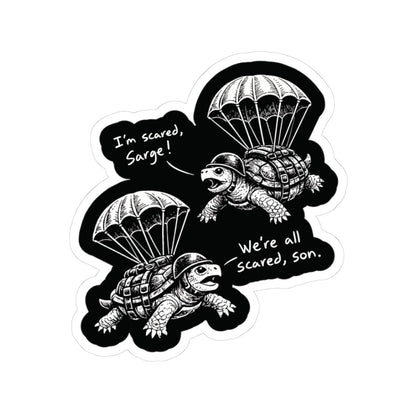 K-Factor Supply Co Para-terrapins Sticker 3" × 3"
