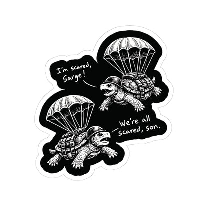 K-Factor Supply Co Para-terrapins Sticker 4" × 4"