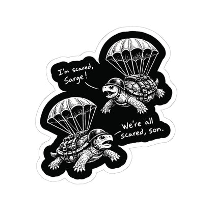 K-Factor Supply Co Para-terrapins Sticker 6" × 6"
