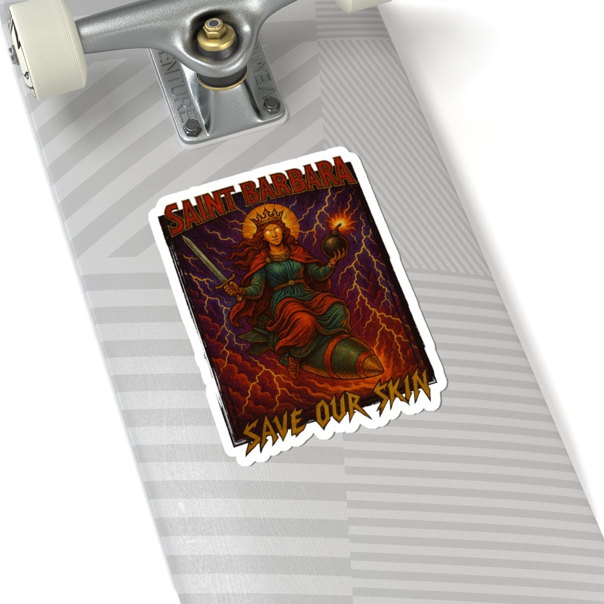 K-Factor Supply Co Patron Saint Sticker