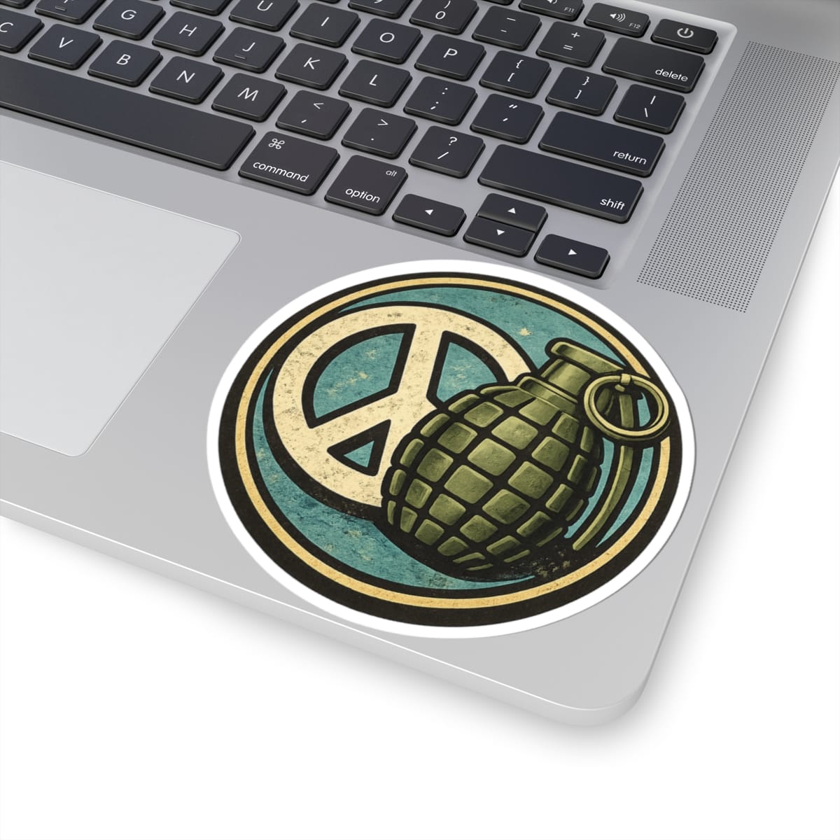 K-Factor Supply Co Peace Grenade Sticker