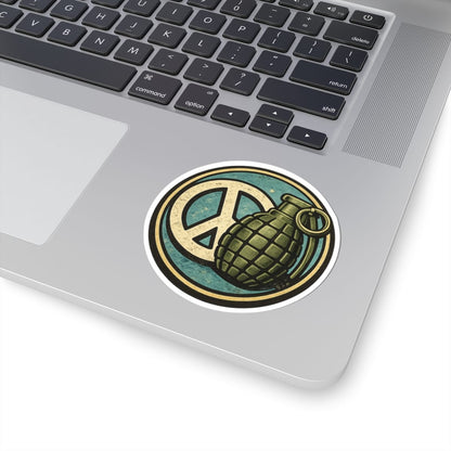 K-Factor Supply Co Peace Grenade Sticker