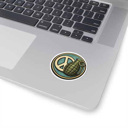 K-Factor Supply Co Peace Grenade Sticker