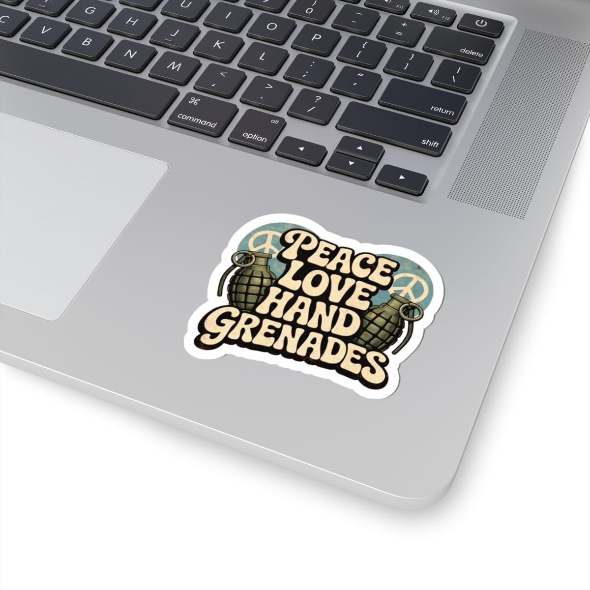 K-Factor Supply Co Peace Love Grenades Sticker