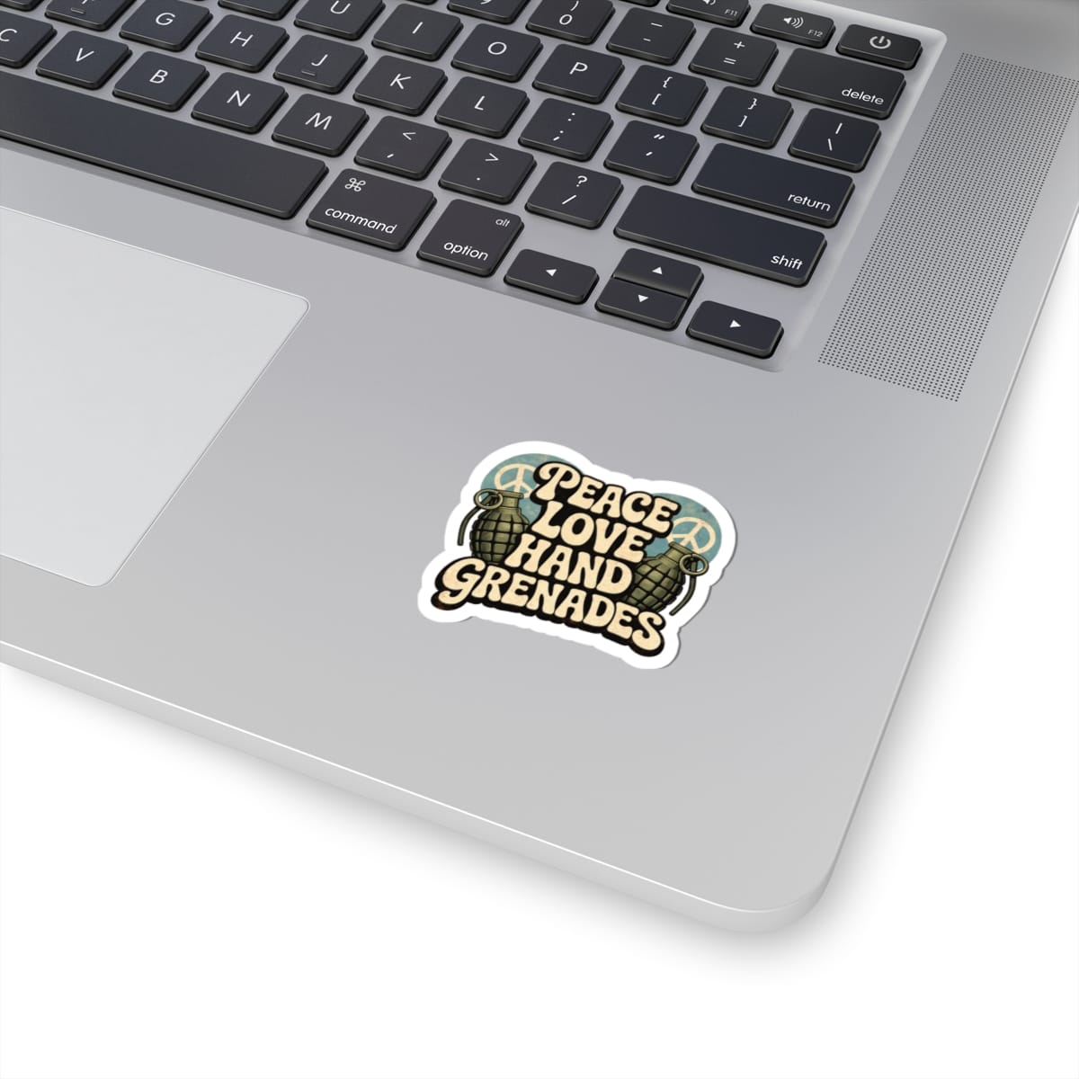 K-Factor Supply Co Peace Love Grenades Sticker