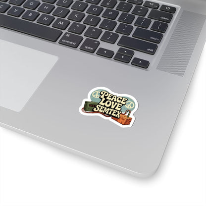 K-Factor Supply Co Peace Love Semtex  Sticker