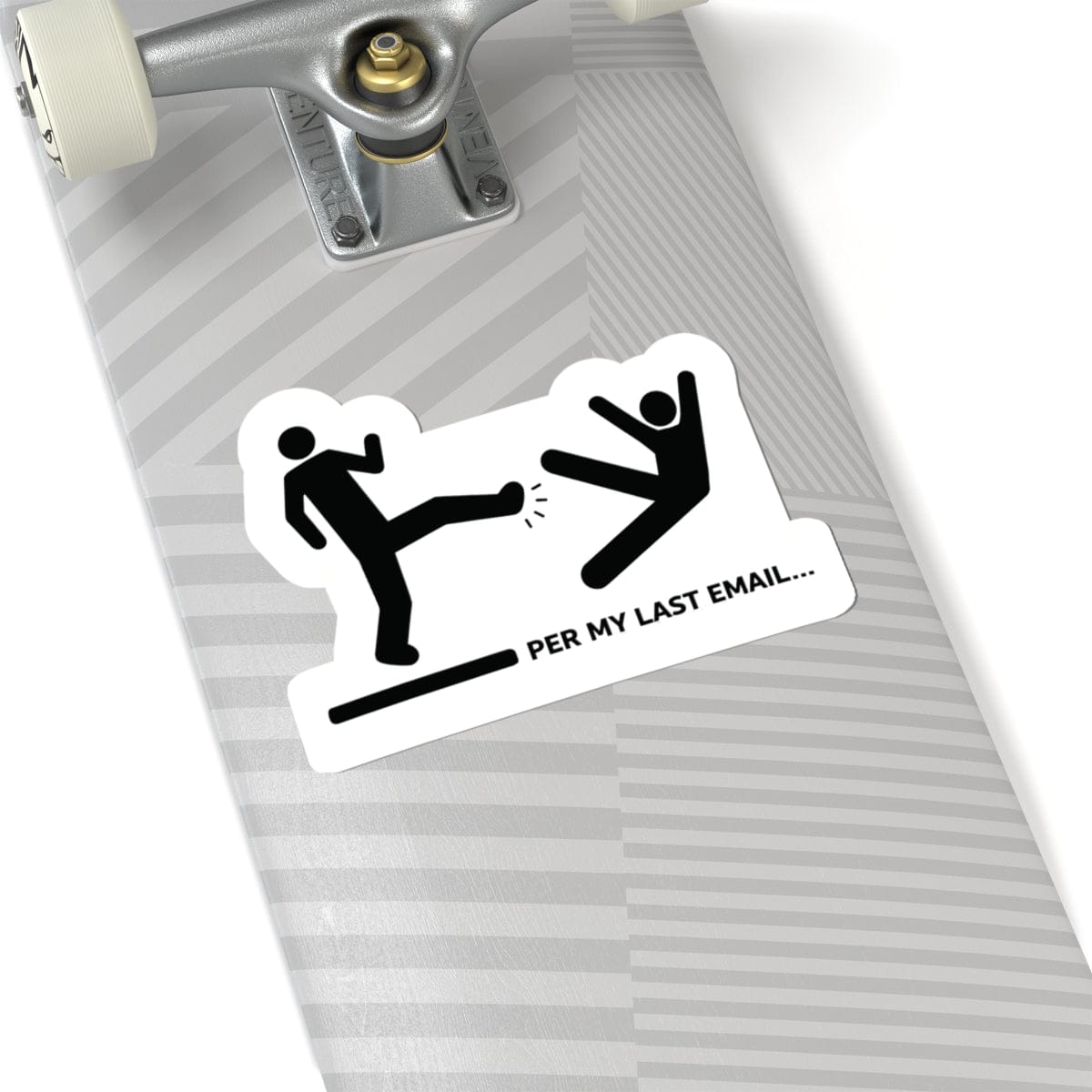 K-Factor Supply Co Per My Last Email Sticker