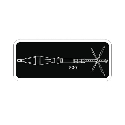K-Factor Supply Co PG-7 RPG Technical Sticker 6" × 6"