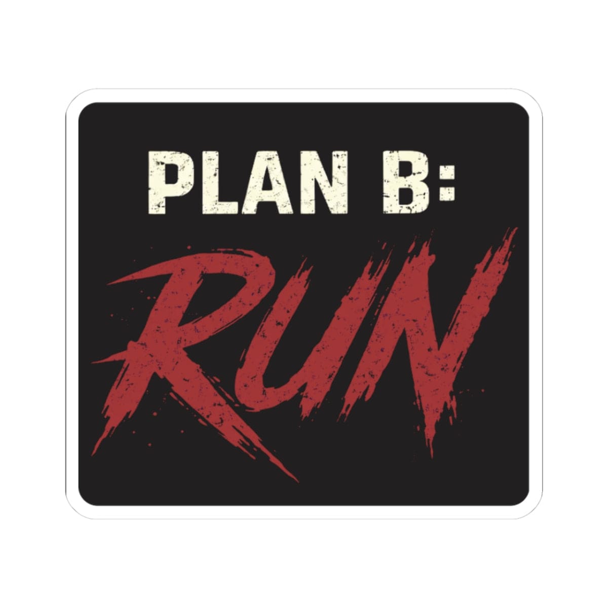 K-Factor Supply Co Plan B Sticker 3" × 3"