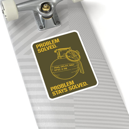 K-Factor Supply Co Problem Solved Mk 1 Mod 2 Sticker
