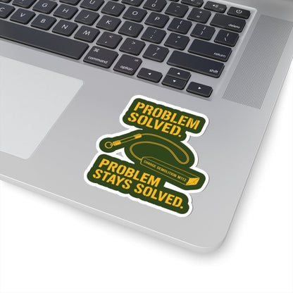 K-Factor Supply Co Problem Solved Sticker