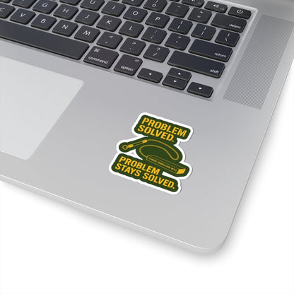 K-Factor Supply Co Problem Solved Sticker