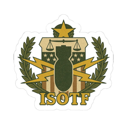 K-Factor Supply Co PSBT ISOTF Sticker 4" × 4"