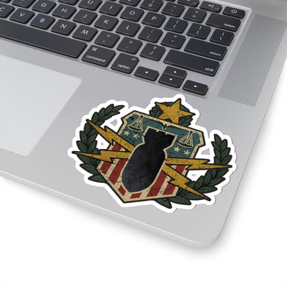 K-Factor Supply Co PSBT Vintage Badge Sticker