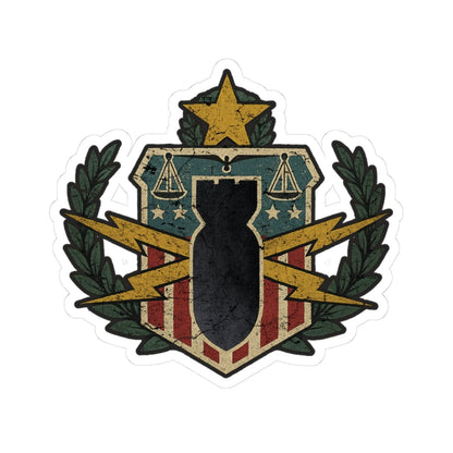 K-Factor Supply Co PSBT Vintage Badge Sticker 3" × 3"