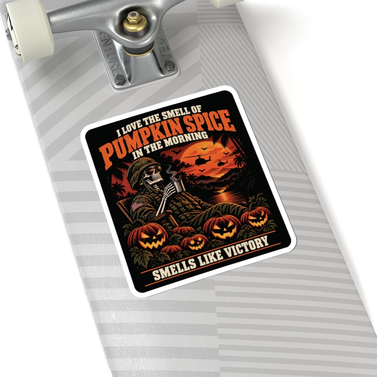 K-Factor Supply Co Pumpkin Spice Victory Sticker
