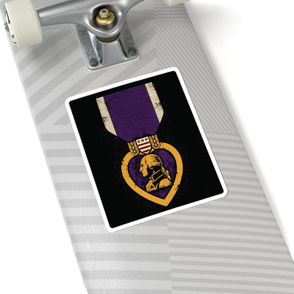 K-Factor Supply Co Purple Heart Sticker